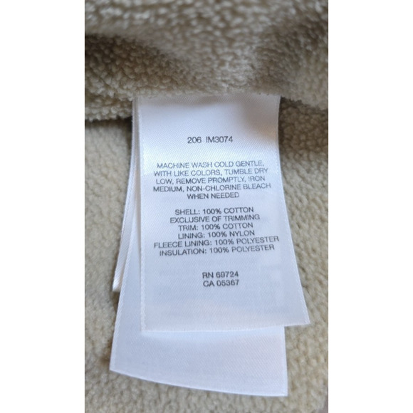 VTG Sorel Duck Canvas Barn Jacket Mens XL Green Chore Coat Workwear Quilted - Picture 11 of 13